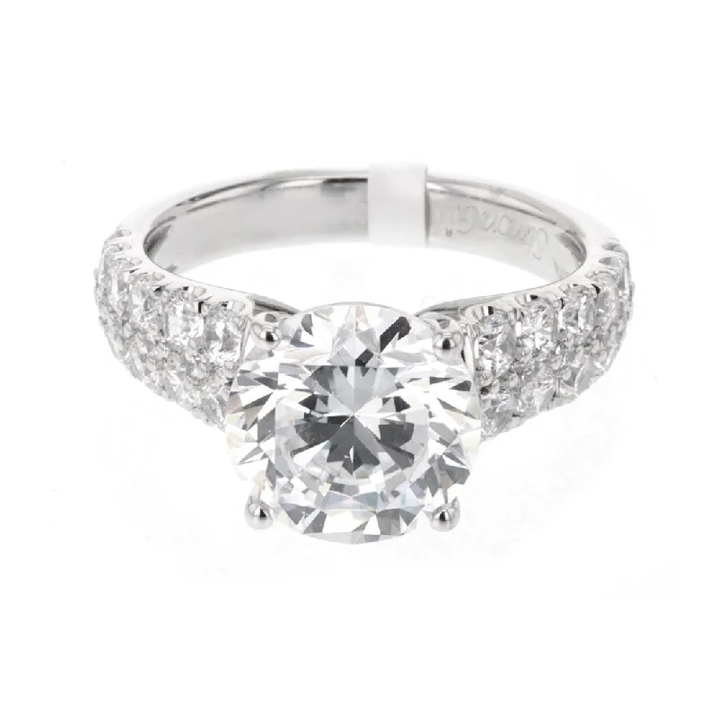 Women’s fancy diamond engagement ring-0.96 ctw Diamond Solitaire Ring