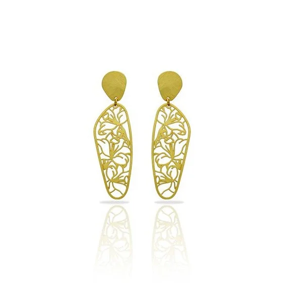 Women’s infinity earrings-RAS Jana Small Gold Earrings