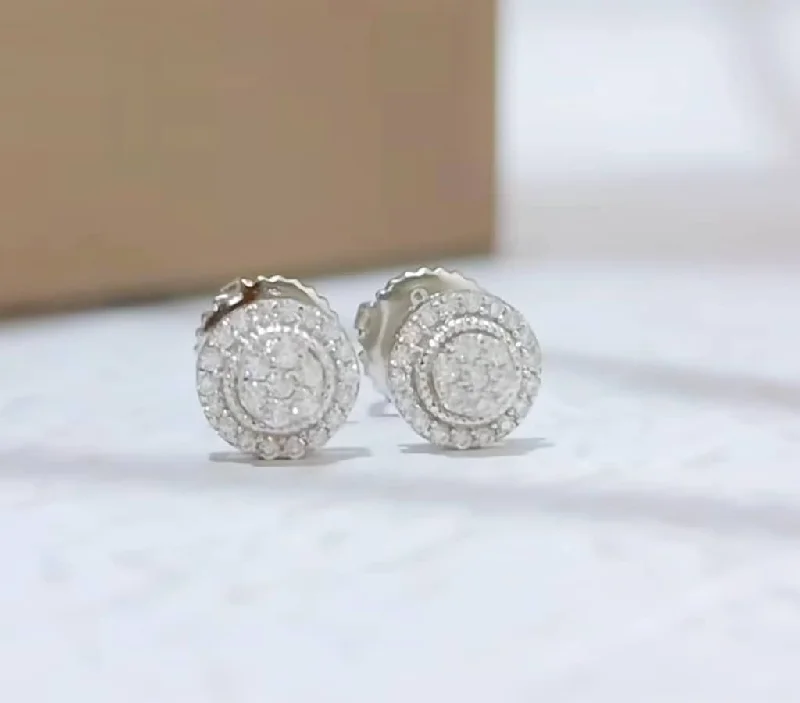 Women’s asymmetrical earrings-Jett Moissanite Earrings