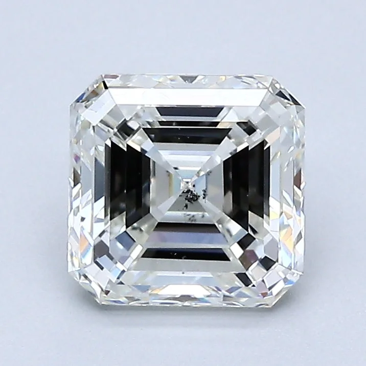 Women’s brilliant diamond engagement ring-1.51 Carat Asscher Diamond